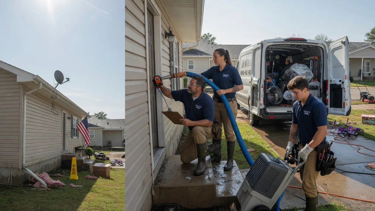 Ceiling Water Damage Restoration in Irene, SD near me